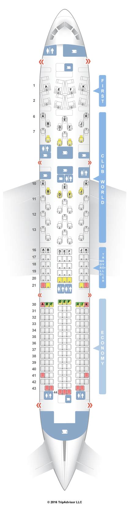 SeatGuru Seat Map British Airways.